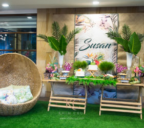 tropical filipiniana decoration birthday party