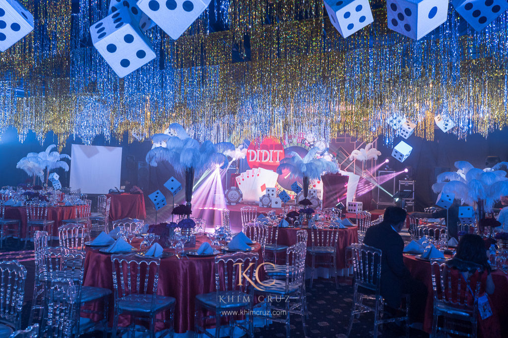 Didit Casino 60th Birthday Khim Cruz Wedding And Event Stylist